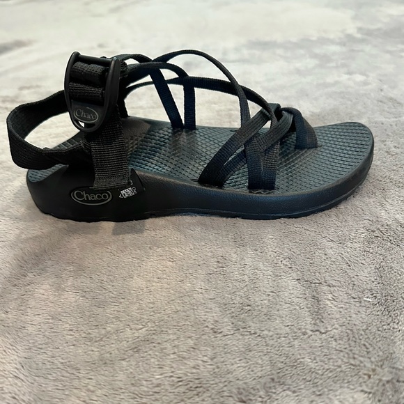 Chaco X2 Cloud Black Strappy Sandal size 6 - Picture 2 of 12